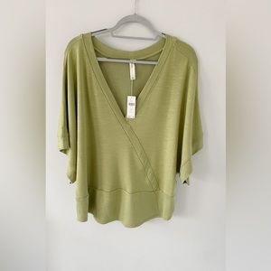 Anthropologie Fitted Short Sleeve Top